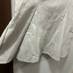 フェイクレザー　ロングスカートの画像