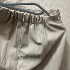 フェイクレザー　ロングスカートの画像