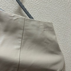 フェイクレザー　ロングスカートの画像