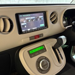 ダイハツ　ミラココア　L675S ピンク　ナビ付き　車検令和9年2月　前後ドラレコ　即日納車OKの画像