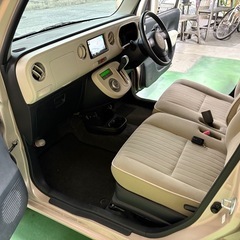 ダイハツ　ミラココア　L675S ピンク　ナビ付き　車検令和9年2月　前後ドラレコ　即日納車OKの画像