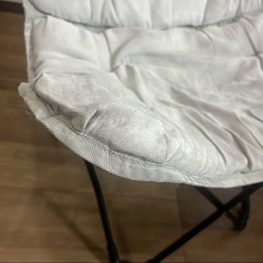 NITORI　ニトリ洗えるバタフライチェア(グレー NSU)の画像