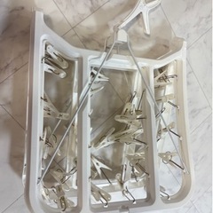 洗濯 すぐ取れ角ハンガー 引っ張るだけで簡単に取り込める✨👕の画像