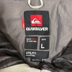 Quiksilver スノーボードパンツ グレーの画像