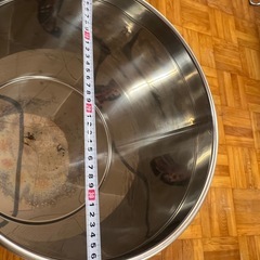 ステンレス製　寸胴鍋
の画像