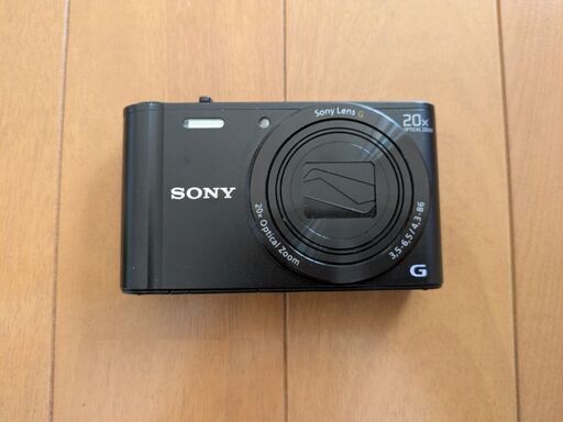 SONY デジカメ DSC-WX300 ブラック　箱　説明書　ケーブル　袋