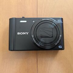SONY デジカメ DSC-WX300 ブラック　箱　説明書　ケーブル　袋の画像