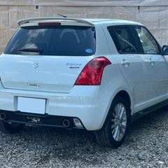スズキ スイフトスポーツ ZC31S 5速マニュアル パールホワイト 車検あり の画像