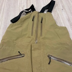 Westbeach カーキ オーバーオール スノーボードウェアの画像