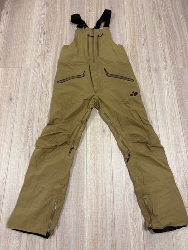 Westbeach カーキ オーバーオール スノーボードウェア