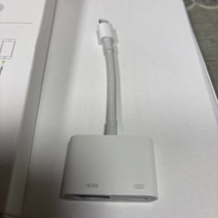 Apple 純正品 Lightning - Digital AVアダプタの画像
