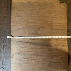 ウォルナット　無垢板　2枚の画像