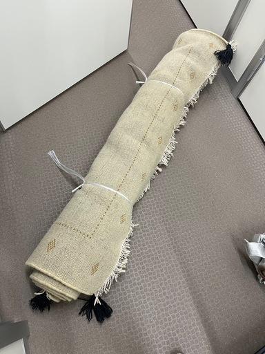 ＞ YAATLA（ヤートラ）ラグ140✕200cm アイボリー  unico