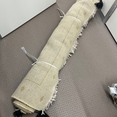 ＞ YAATLA（ヤートラ）ラグ140✕200cm アイボリー  unicoの画像