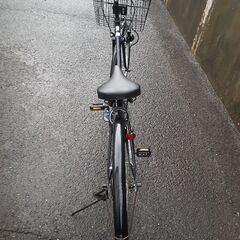 27インチ　自転車　黒　の画像