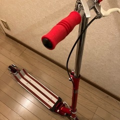 キックボード　折りたたみ式の画像