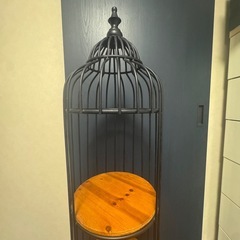 鳥かご型シェルフの画像
