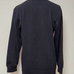 POLO CLUB ポロクラブ 裏起毛 長袖シャツ 黒 暖かい ロンT トップスの画像