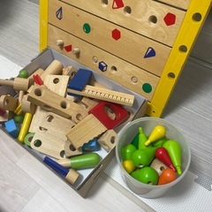 明日処分します　積み木の画像