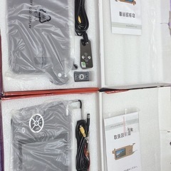 バイザーモニター 左右セット 新品の画像