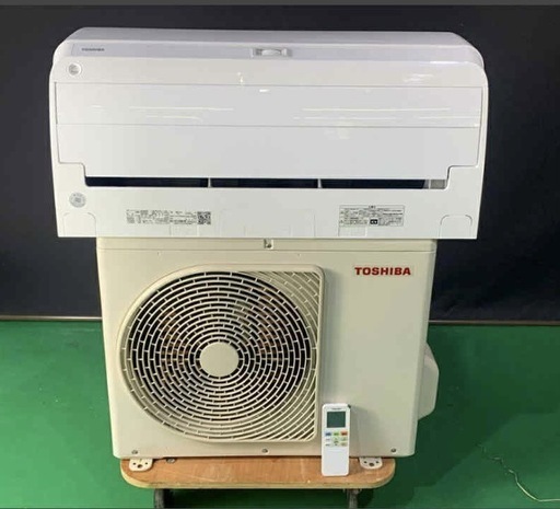 2024年製 TOSHIBA エアコン② TOSHIBA(中古) エアコン RAS-K221DXBK 2024年製(6畳) (nemo