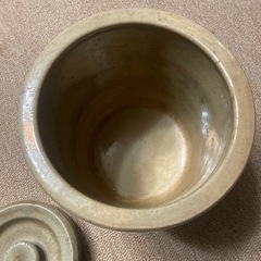 漬け物石　漬物壺の画像
