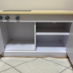 子供キッチン棚  /おもちゃ /収納の画像