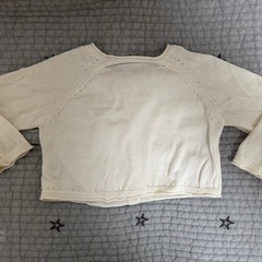 baby Gap ホワイトカーディガンの画像