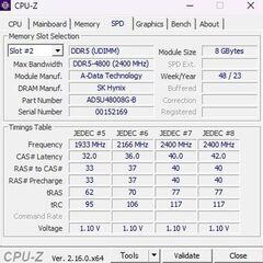ドスパラセレクト■メモリ(RAM)■D5D4800-8G2A■DDR5-4800■8GBx2＝16GBの画像