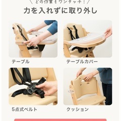 ビヨンドジュニア ベビーチェアの画像