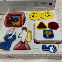 知育玩具 BorneLund（ボーネルンド）アンビトーイ Play&Grow 4種のベビー知育セットの画像