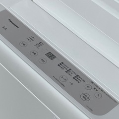 美品！洗浄済み ! ! ◇パナソニック 洗濯機 2024年製 5Kg ビッグウェーブ洗浄 楽ポイフィルターNA-F5B2 保証付 ! 配送可 ! !の画像