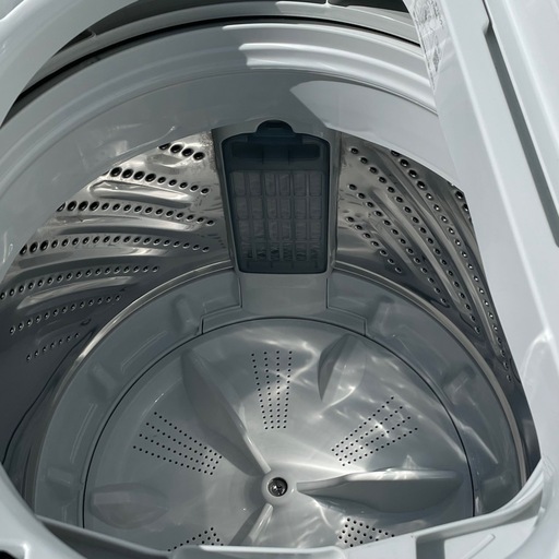美品！洗浄済み ! ! ◇パナソニック 洗濯機 2024年製 5Kg ビッグウェーブ洗浄 楽ポイフィルターNA-F5B2 保証付 ! 