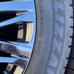 BRIDGESTONE　225/55R19 23年製　レクサス　タイヤホイール　4本セットの画像