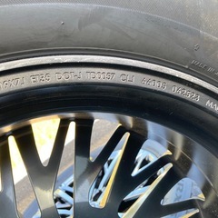 BRIDGESTONE　225/55R19 23年製　レクサス　タイヤホイール　4本セットの画像