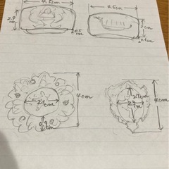 シャムスターリング　レプリカ　ブローチ&バックル　アクセサリーの画像
