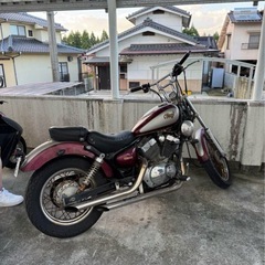 ビラーゴ250 ハンドルの画像