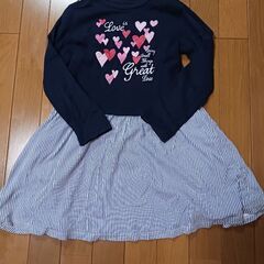 女の子 秋冬服サイズ130　3点セットの画像