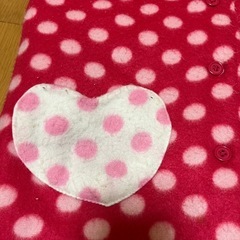 女の子　もこもこベスト　120cm〜程度の画像