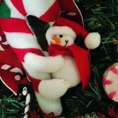 クリスマス　リース　の画像