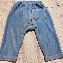 80cm GU コーデュロイパンツの画像