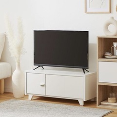 LOWYA テレビ台　32型まで　ホワイトの画像