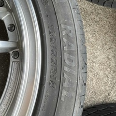 タイヤ15inch 5j  4H pcd100の画像