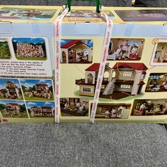 【新品未開封】シルバニア赤い屋根の大きなお家の画像