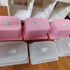 世田谷区近辺配送可能　美品　イケア　IKEA　TROFAST トロファスト 21209　収納コンビネーション　ホワイト　 99x44x56 cm　収納ボックス　衣装ケース　おもちゃ収納　おもちゃ収納 おかたづけ 家具 おしゃれ 新生活 整理棚 棚 収納ボックス 子供部屋 収納家具の画像
