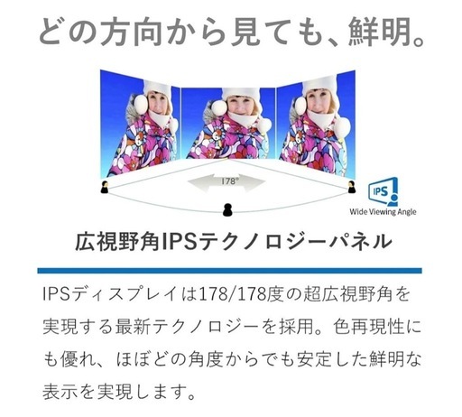 【取引決定】PHILIPS モニターディスプレイ 23.8インチ　241E1D/11