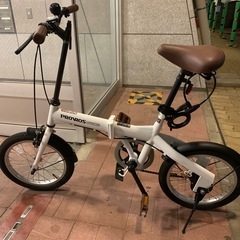 折りたたみ自転車 16インチ の画像