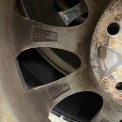 195/65R15 スタッドレスアルミホイールの画像