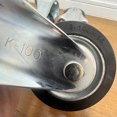 UKAI K-100 キャスター 4個セット新品の画像