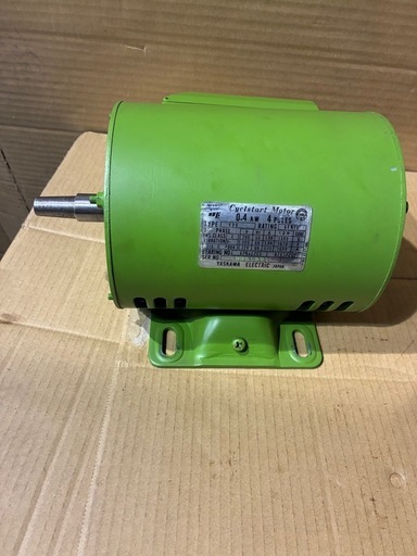 キラ KRT-340 タッピングボール盤　ベアリング交換済み　安川電気 BDU サイクルスタートモーター　200v 0.4kw